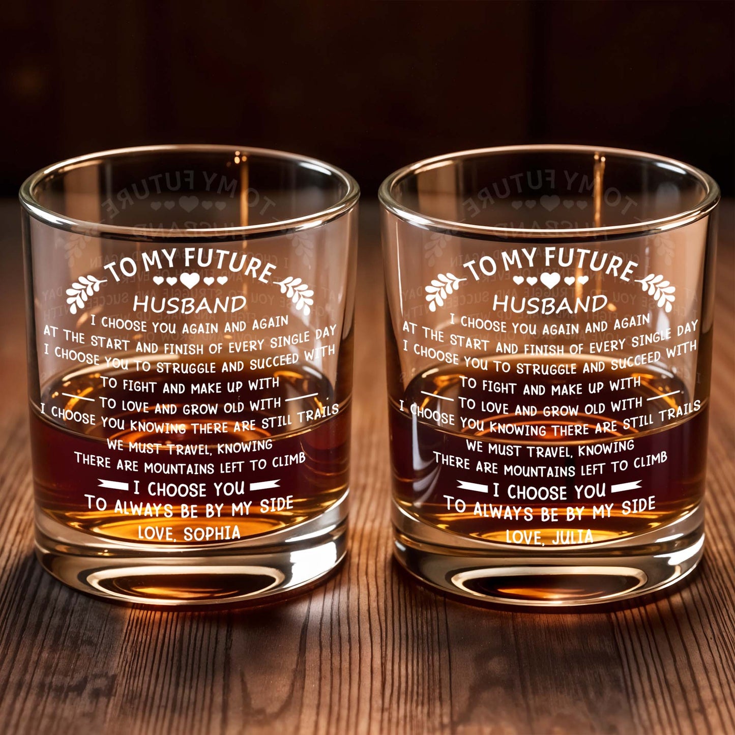 To My Future Husband I Choose You Again Hearts And Leaves