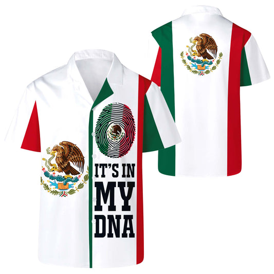IT'S IN MY DNA - Personalized Custom Unisex Hawaiian Shirt - HW_MX11