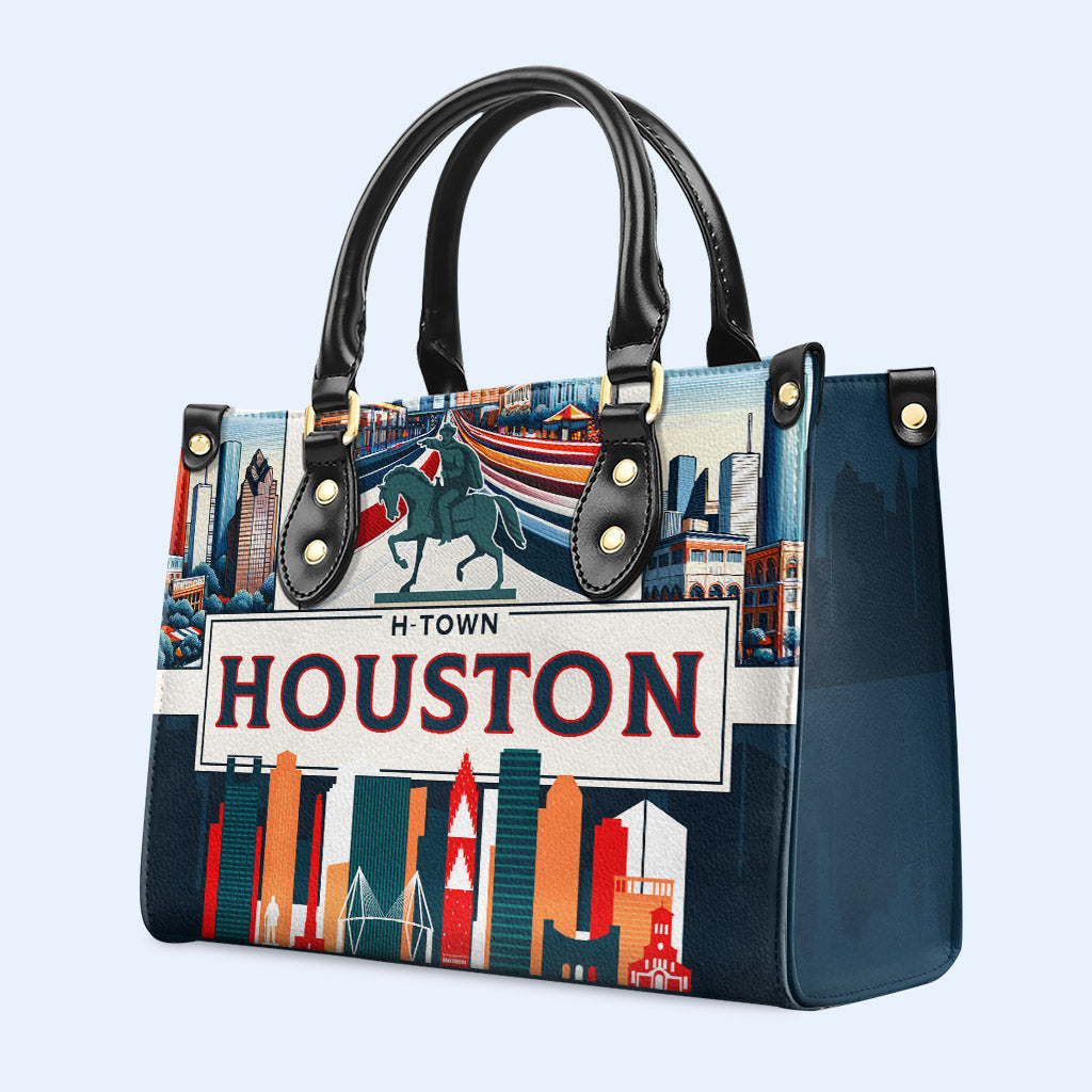 Houston - Leather Handbag - HT01