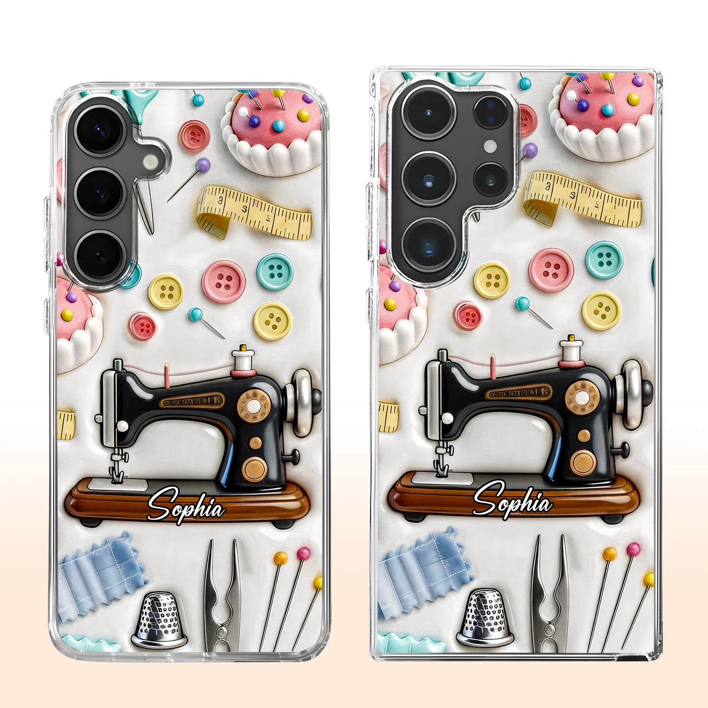 Celebrate Your Creativity, Vintage Sewing Machine and Buttons