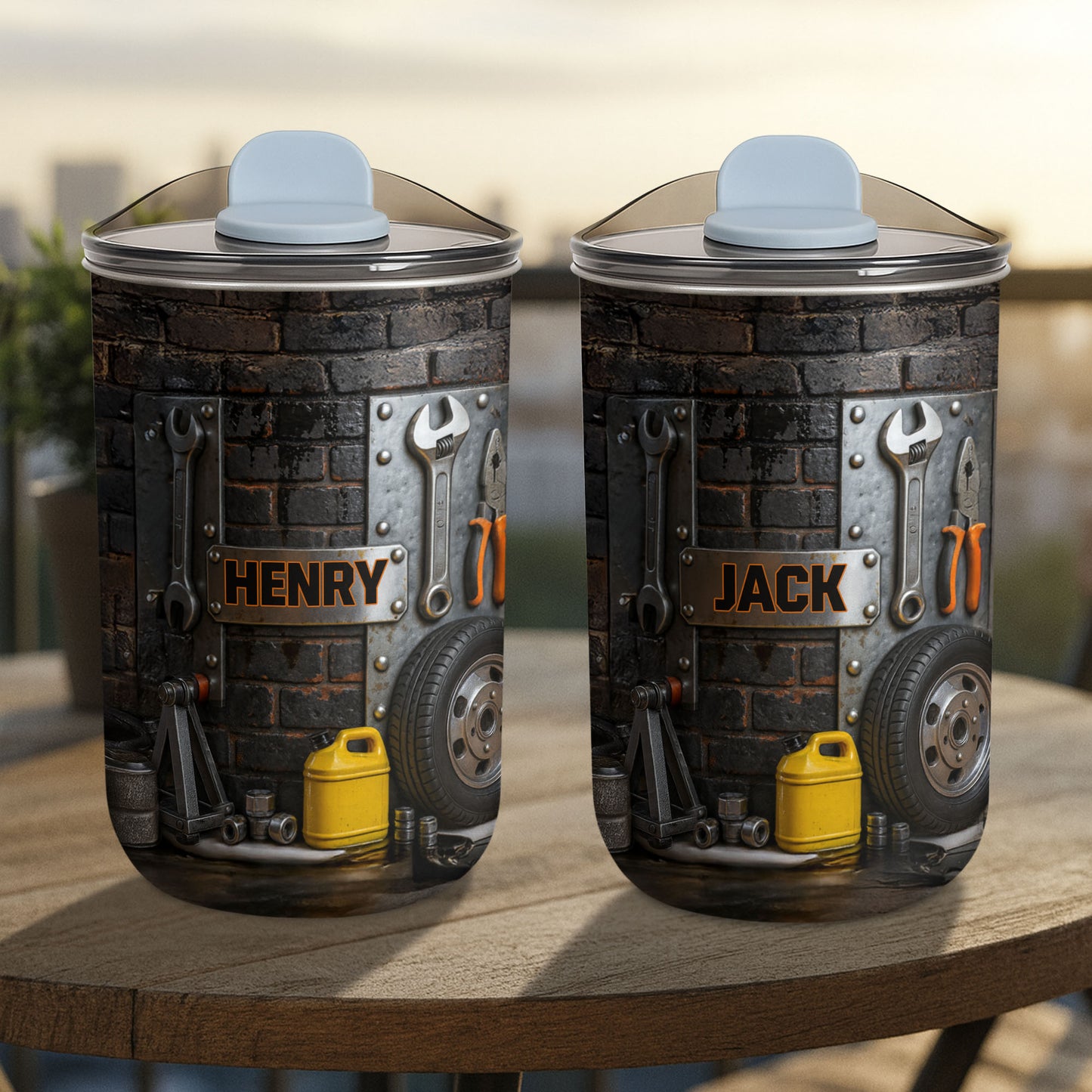 Customize With Your Name, Tools And Tire Design