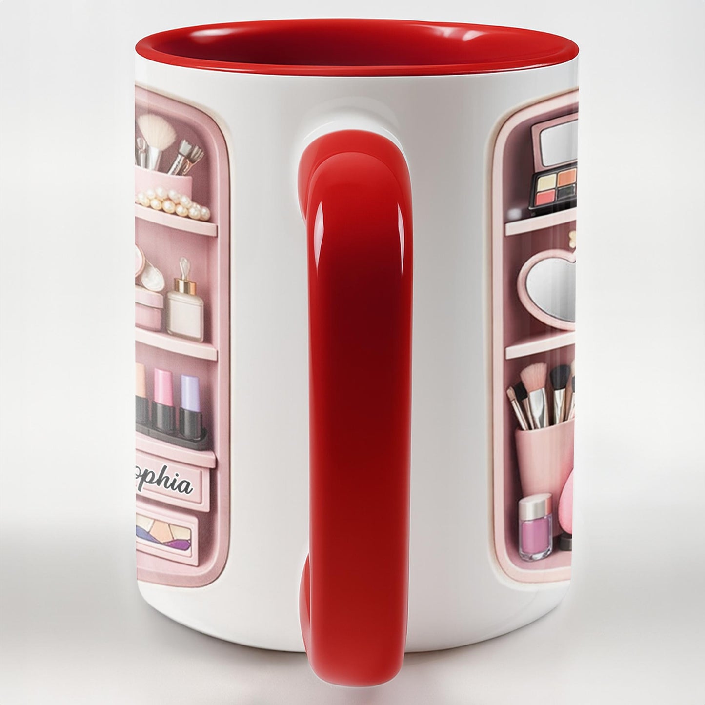 To My Beautiful, Never Forget That I Love You, Makeup Mug