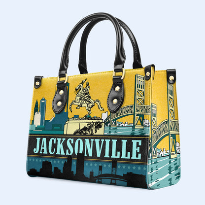Jacksonville - Leather Handbag - JV01