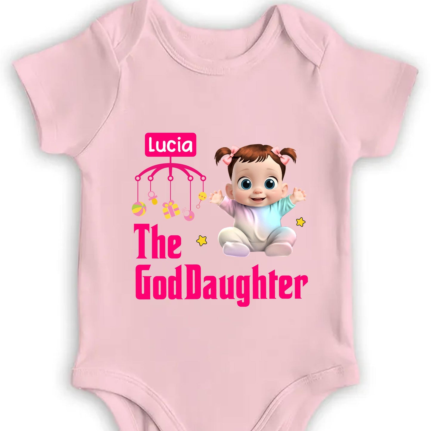 The GodDaughter, Baby With Stars And Mobile Toy