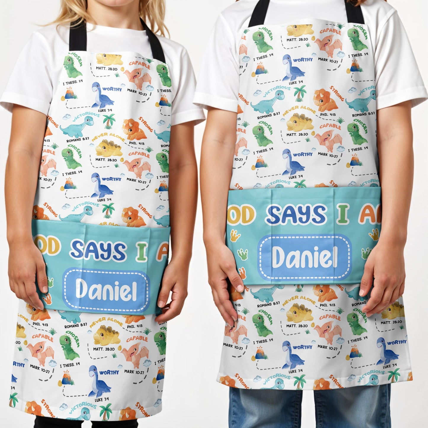 God Says I Am, Dinosaurs and Religious Phrases