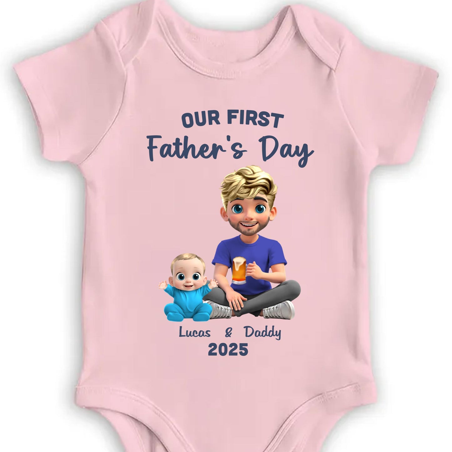 Our First Father's Day, Cartoon Characters
