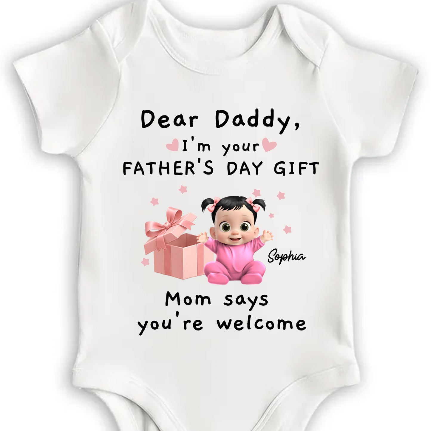 Dear Daddy, I'm Your Father's Day Gift, Baby and Gift Box