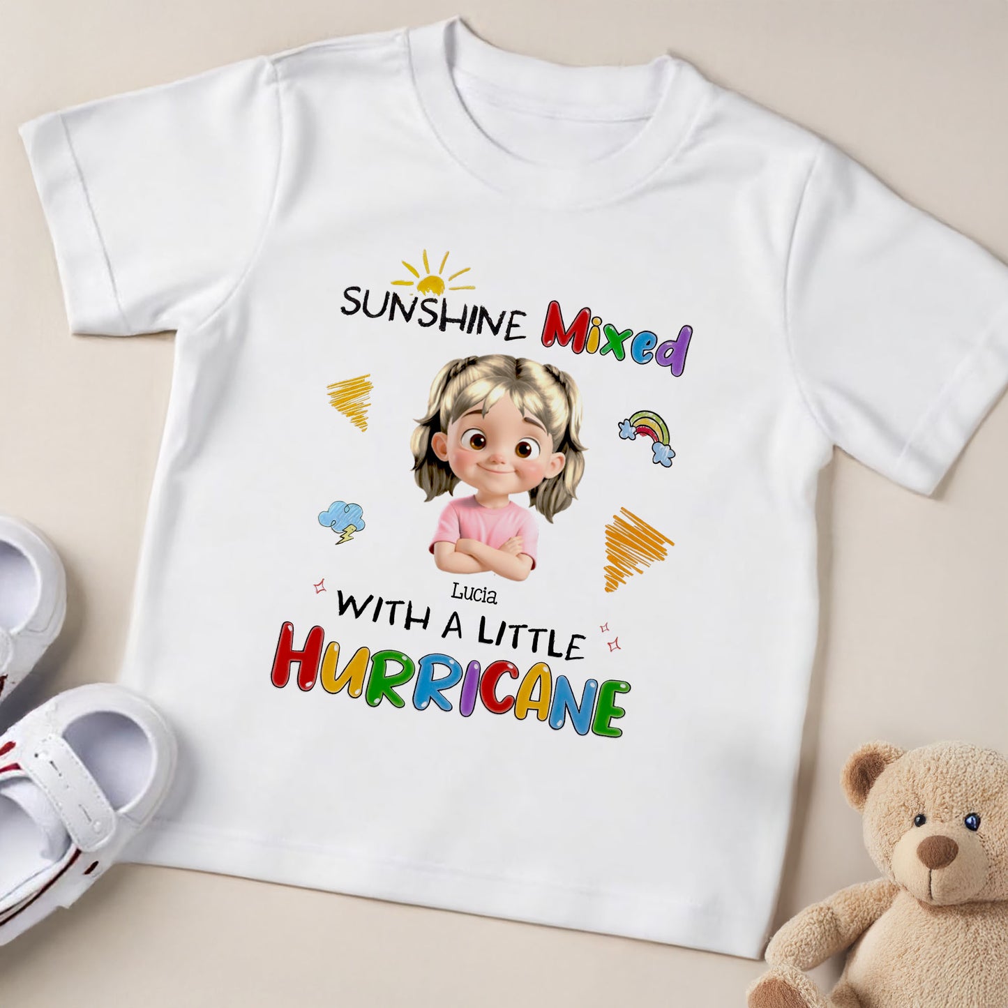 Sunshine Mixed With A Little Hurricane Tee