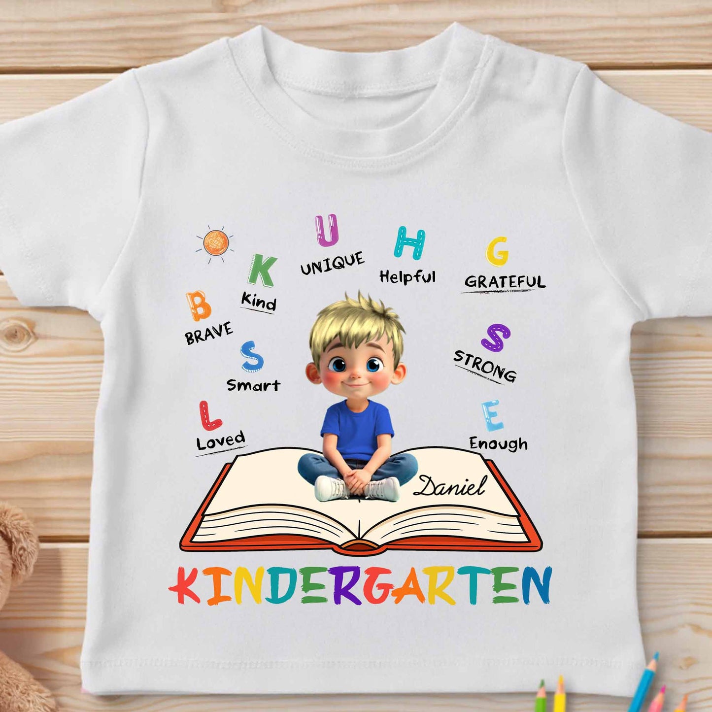 Unique Helpful Grateful Brave Kind Smart Strong Loved Enough