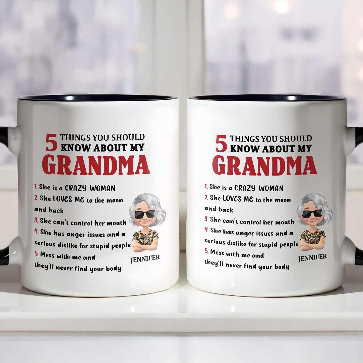 5 Things You Should Know About My Grandma, Cartoon Grandma