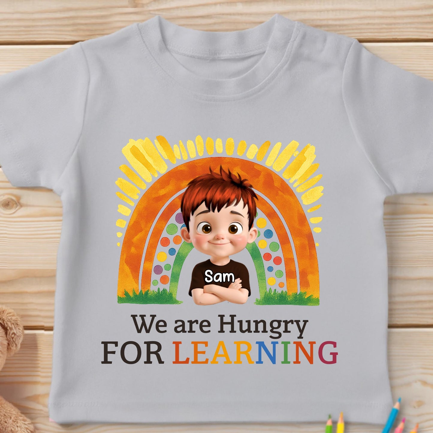 Hungry For Learning, Rainbow and Child Design