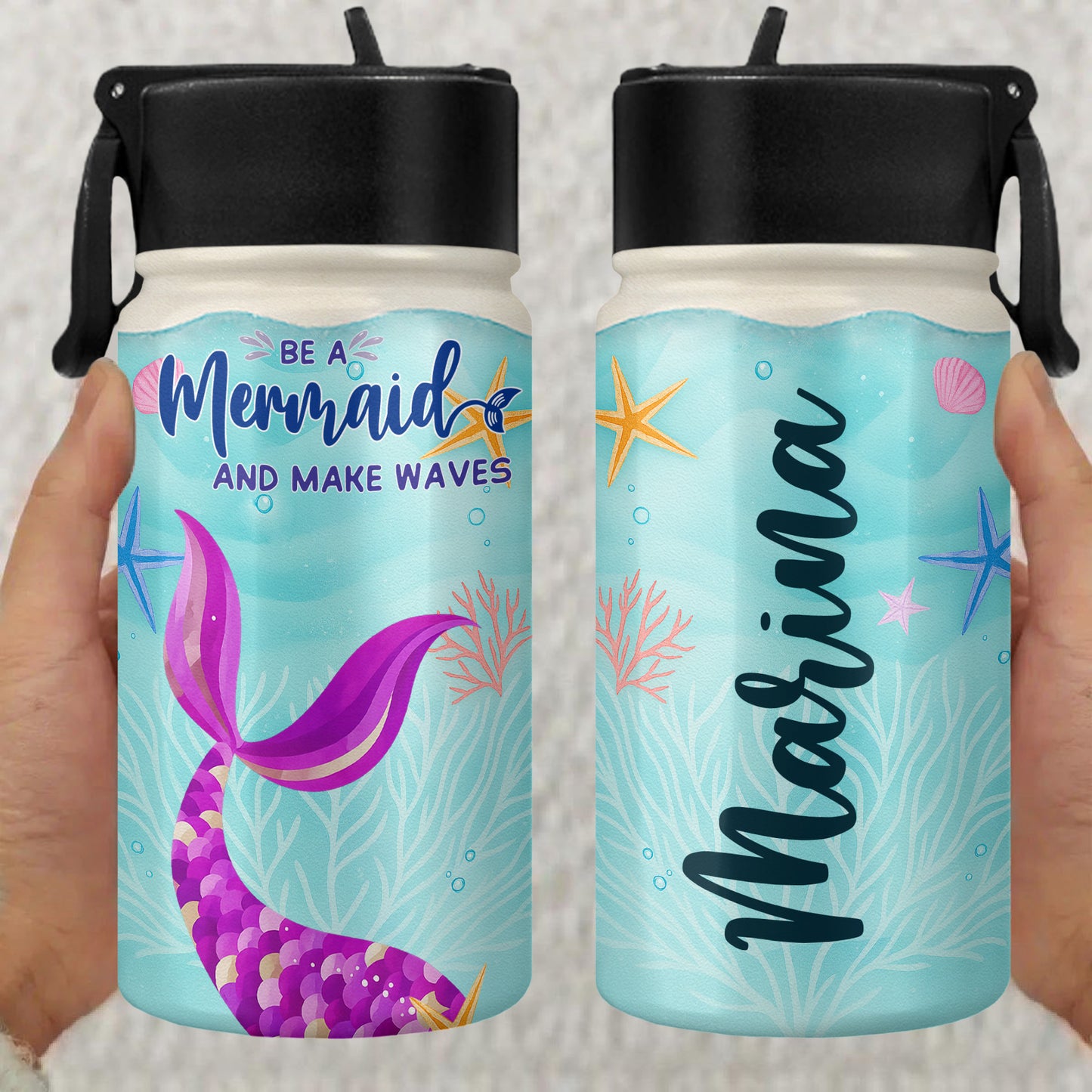 Be A Mermaid And Make Waves With Starfish And Shells