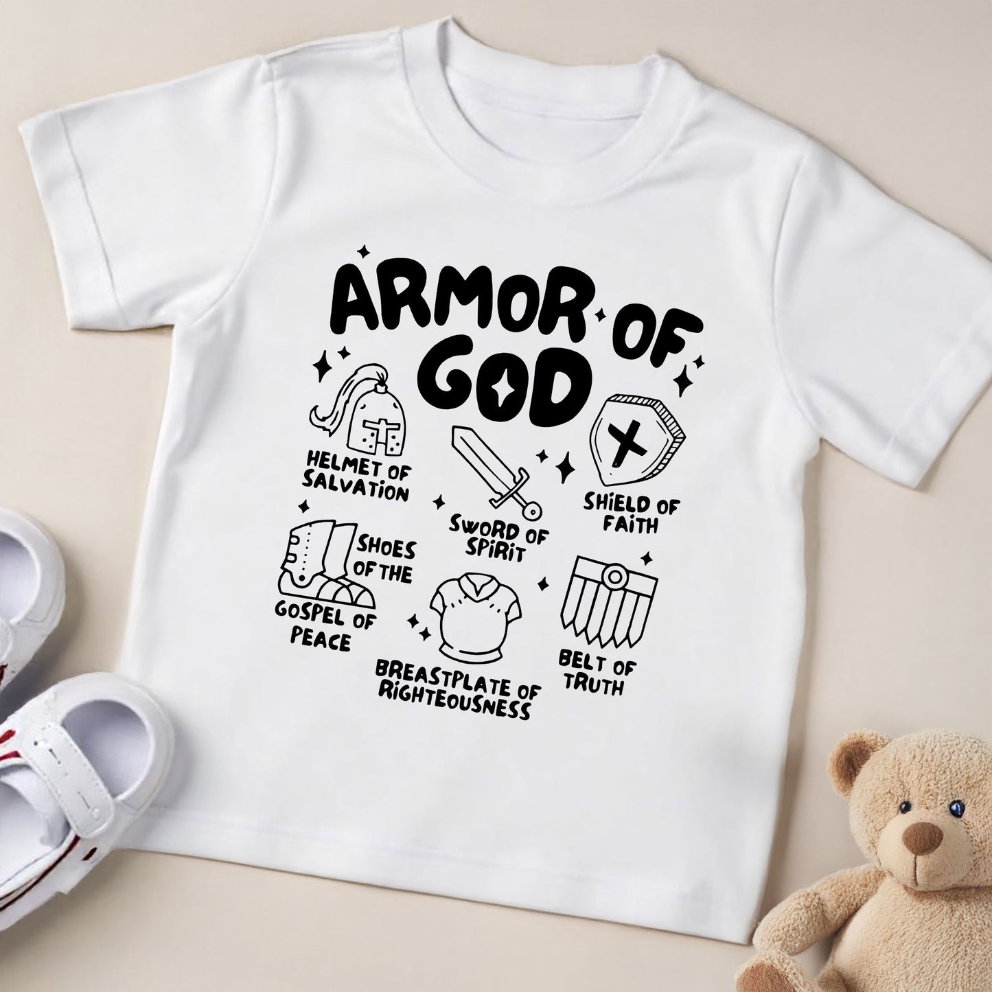 Armor Of God Helmet Sword Shield Shoes