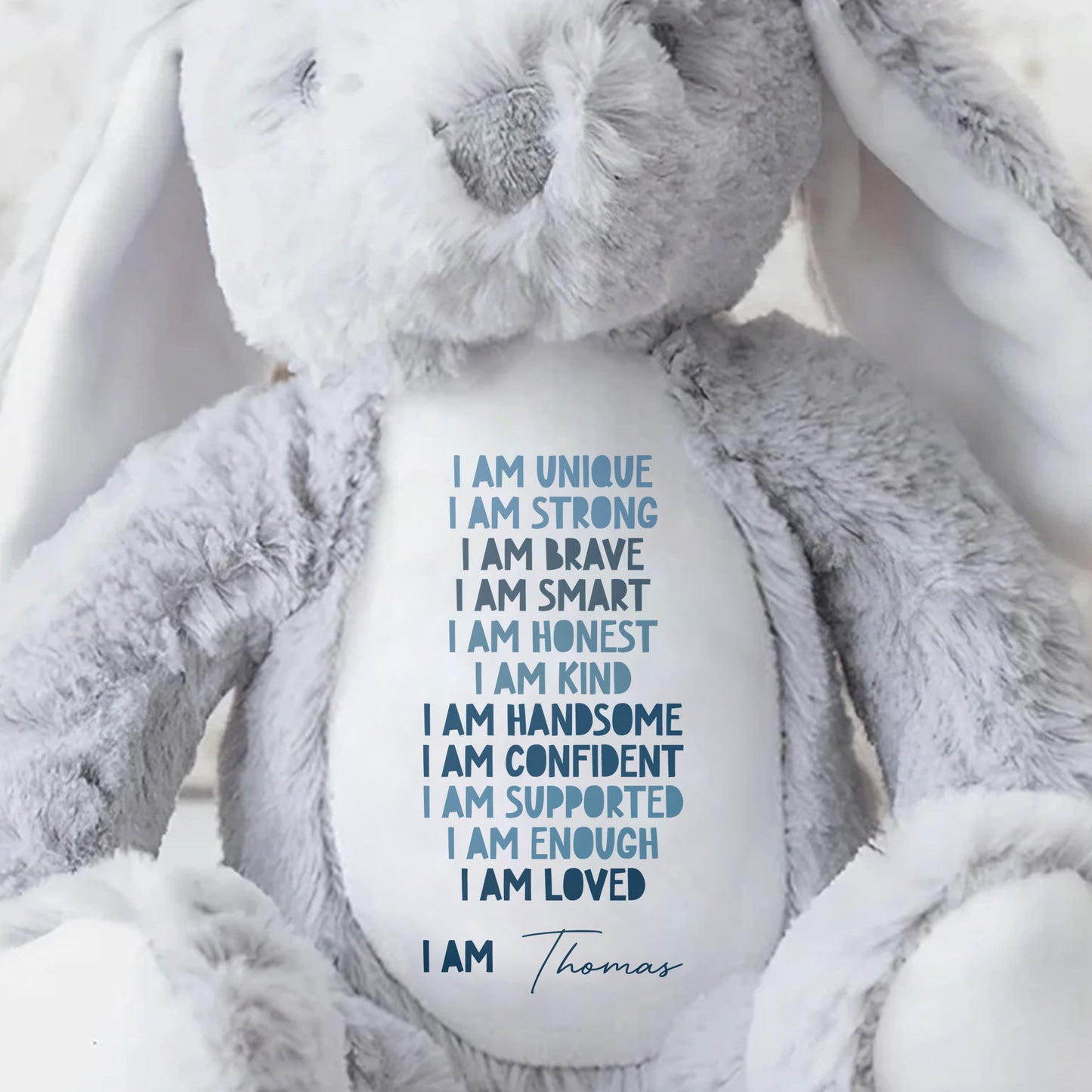 I Am Unique I Am Strong Beautiful And Confident Bunny