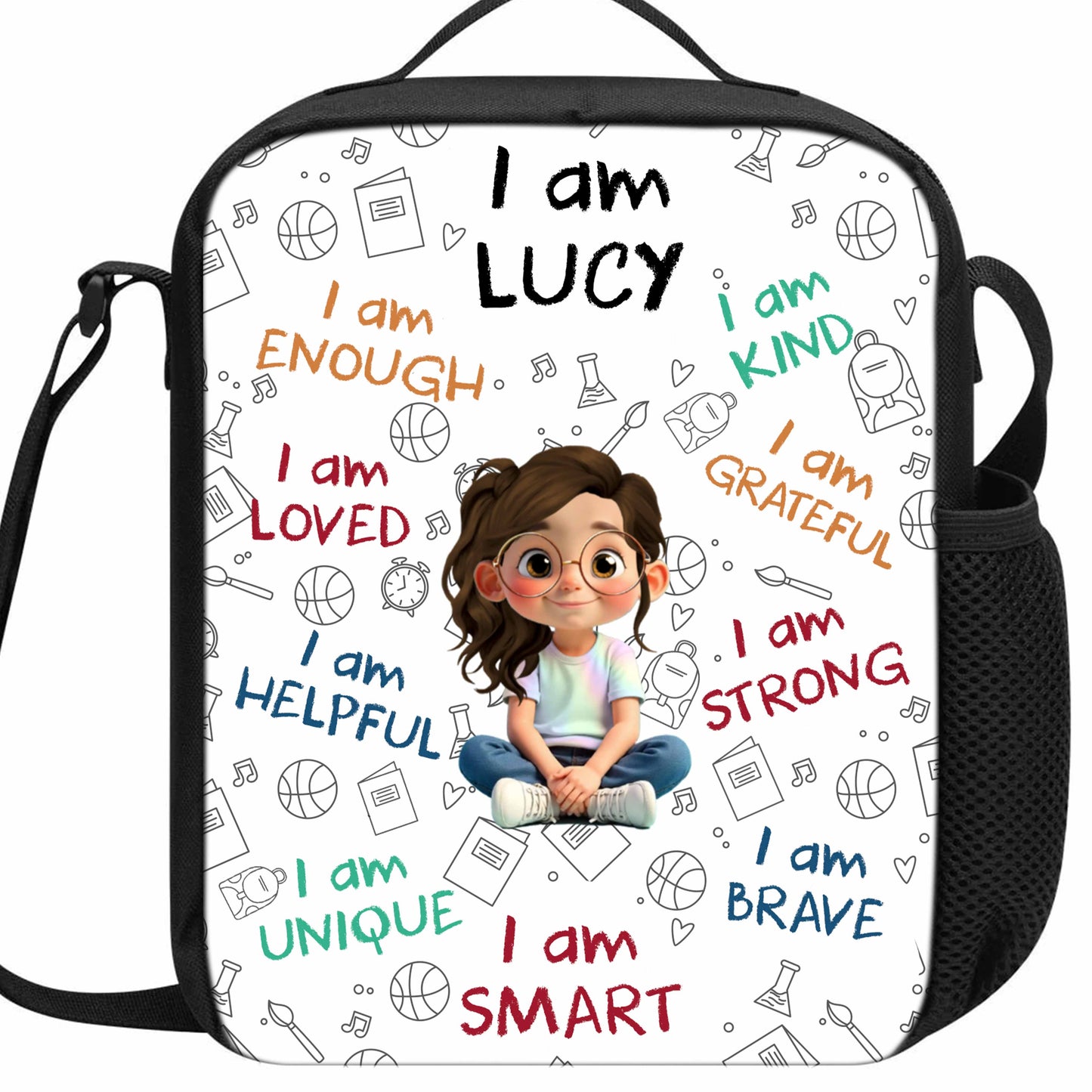 I Am Enough, Loved, Helpful, Unique, Smart Positive Affirmations