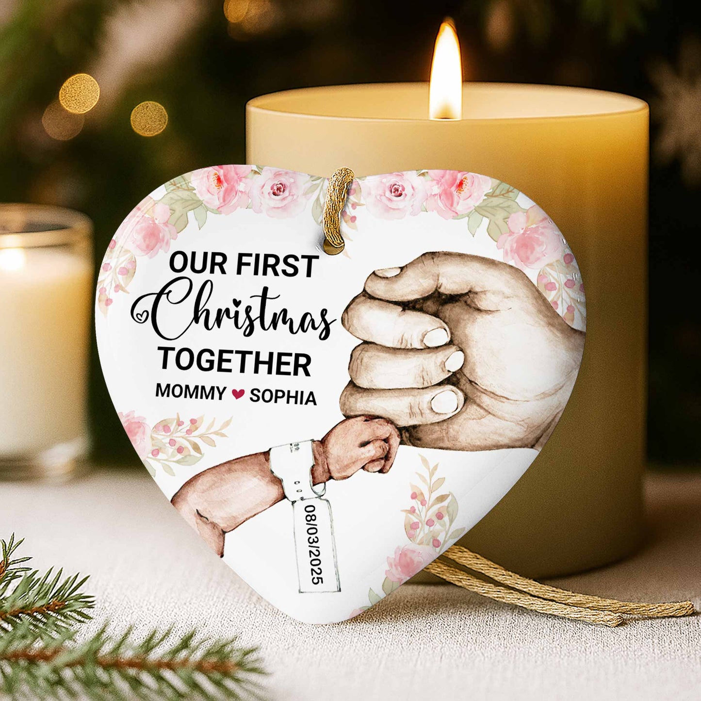 Our First Christmas Together, Holding Hands