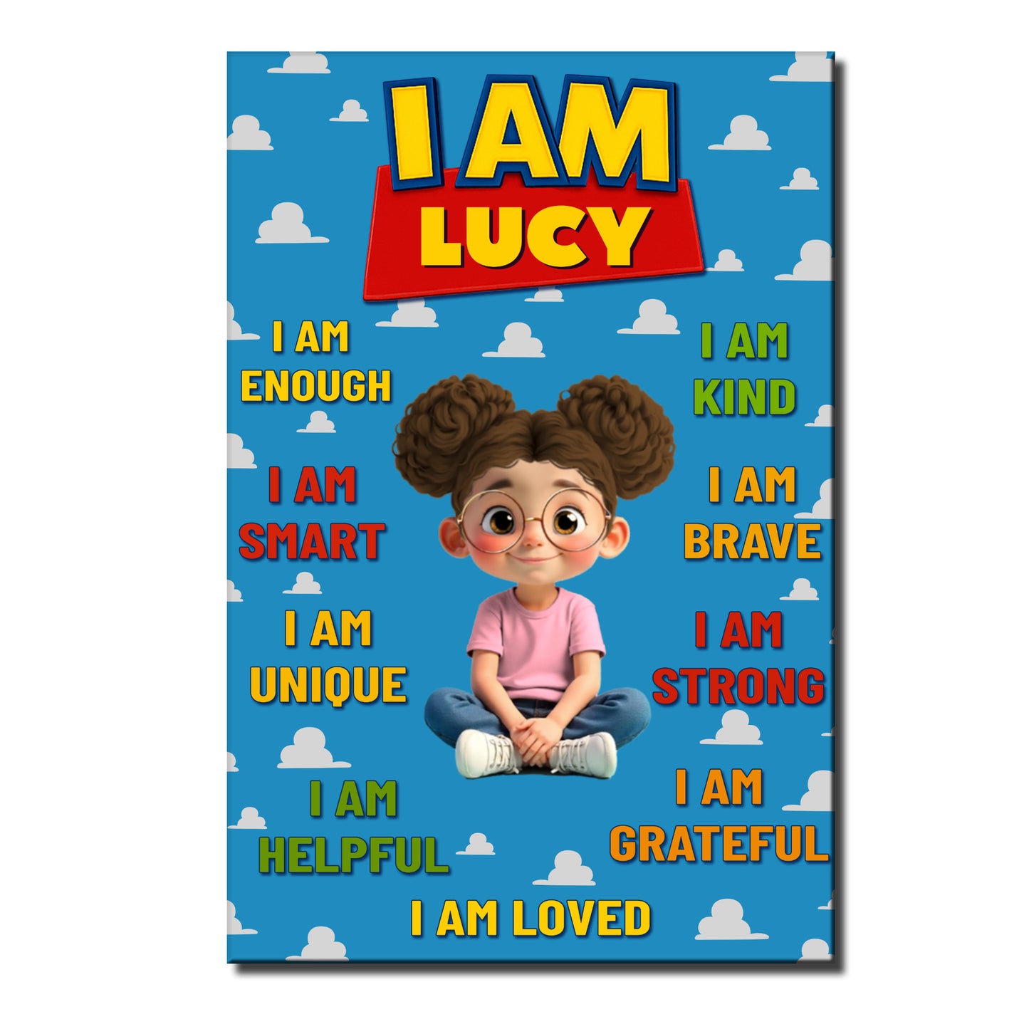 I Am Lucy, Positive Affirmations For Girls