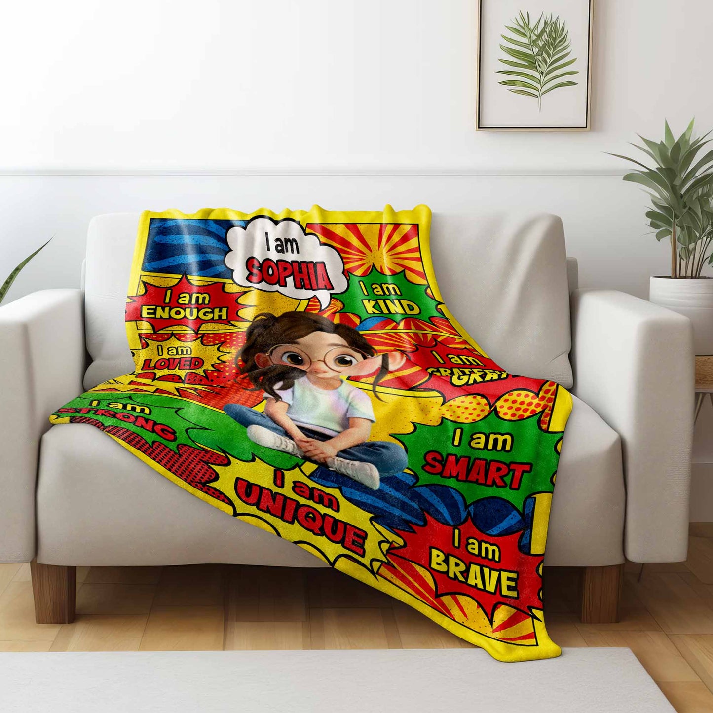 I Am Enough, Loved, Strong, Positive Affirmations