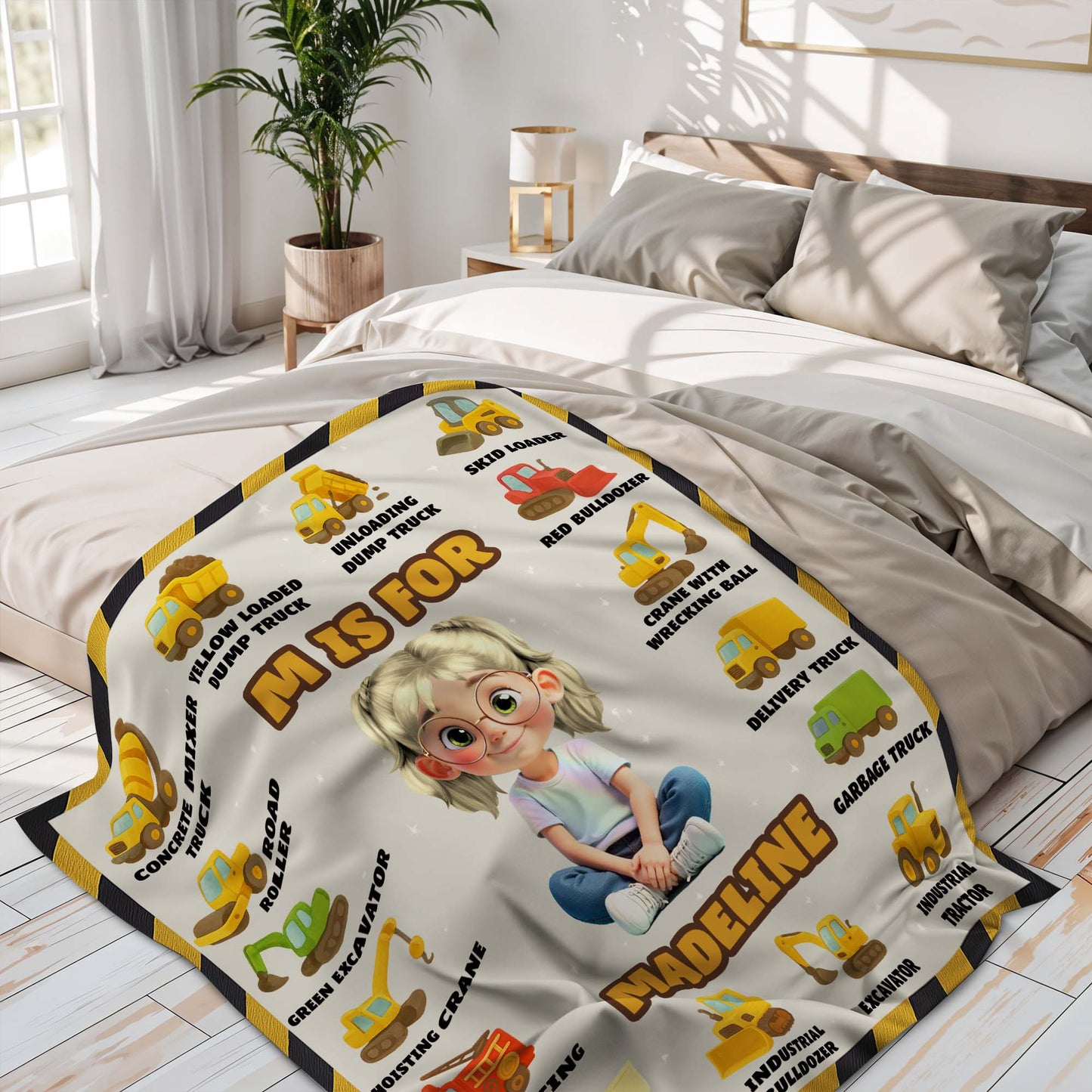 M Is For, Featuring Construction Vehicles