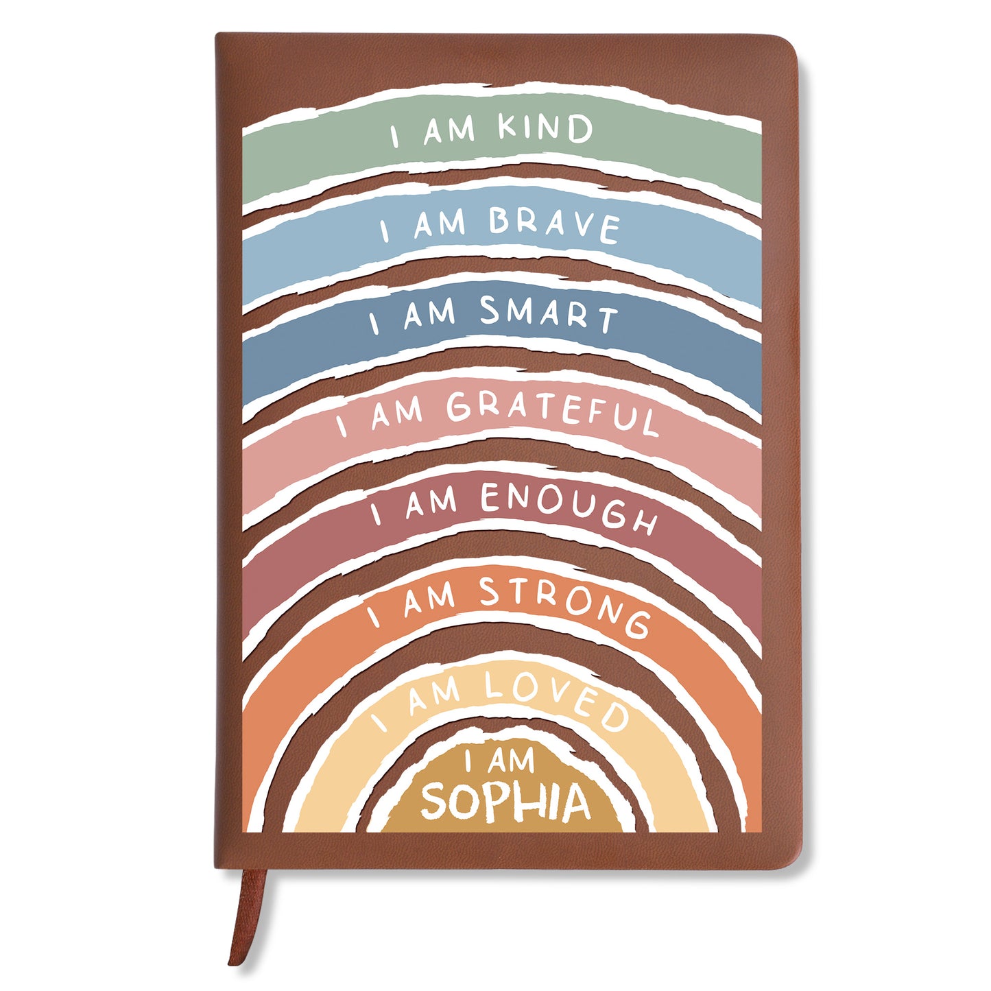 I Am Kind, Brave, Smart, Journal With Inspirational Messages