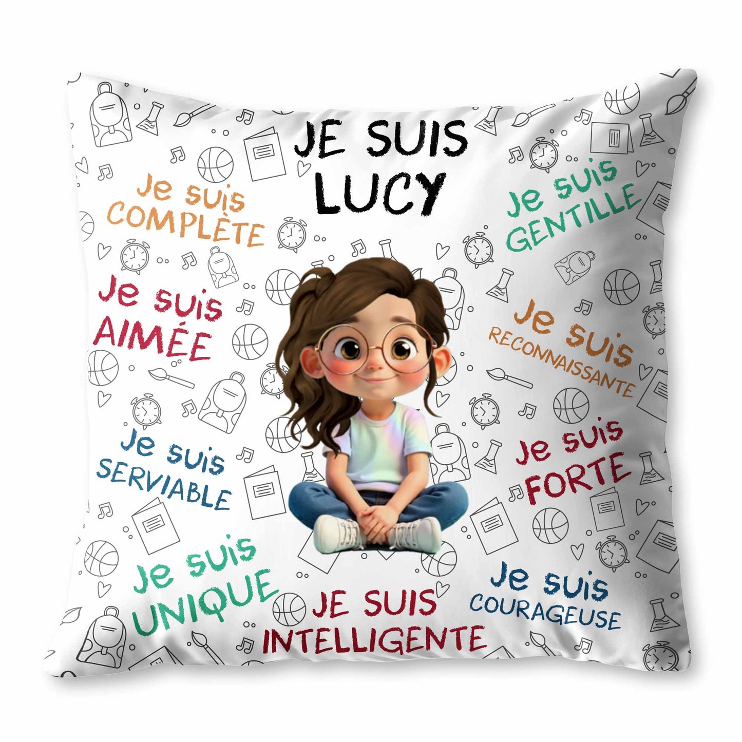 Affirmations Of Self Love And Positivity Pillow