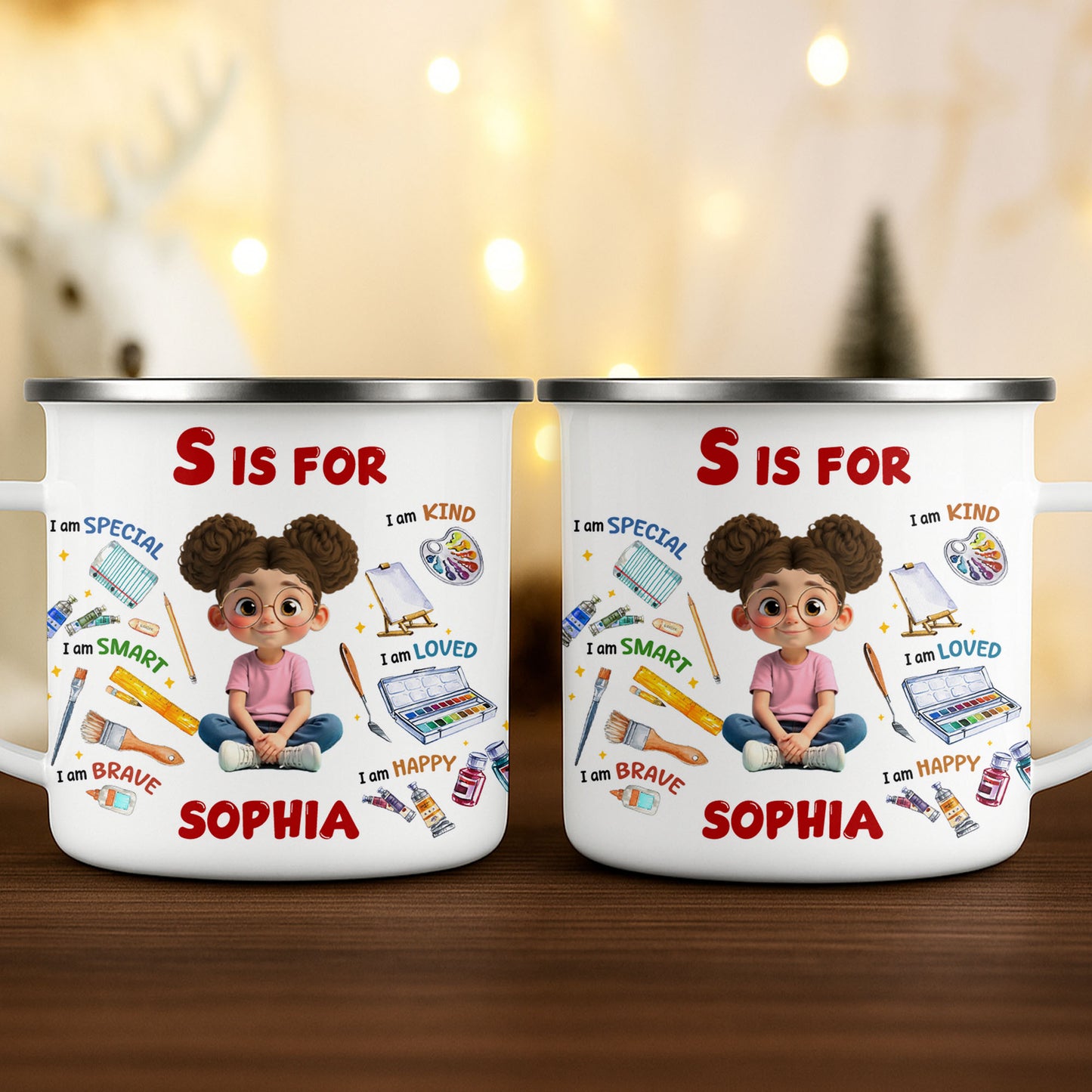 S Is For Special, Kind, Smart Custom Mug