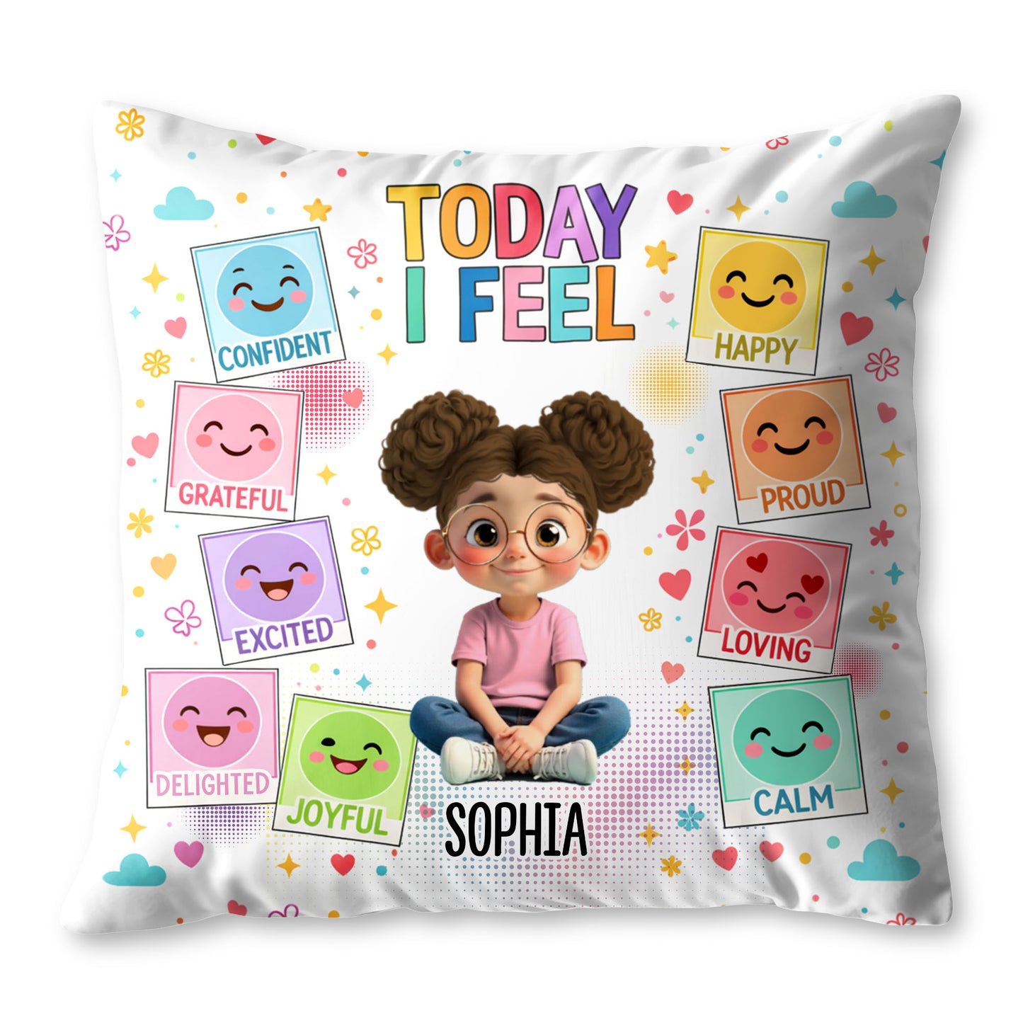 Today I Feel, Emoticons And Cute Animated Girl