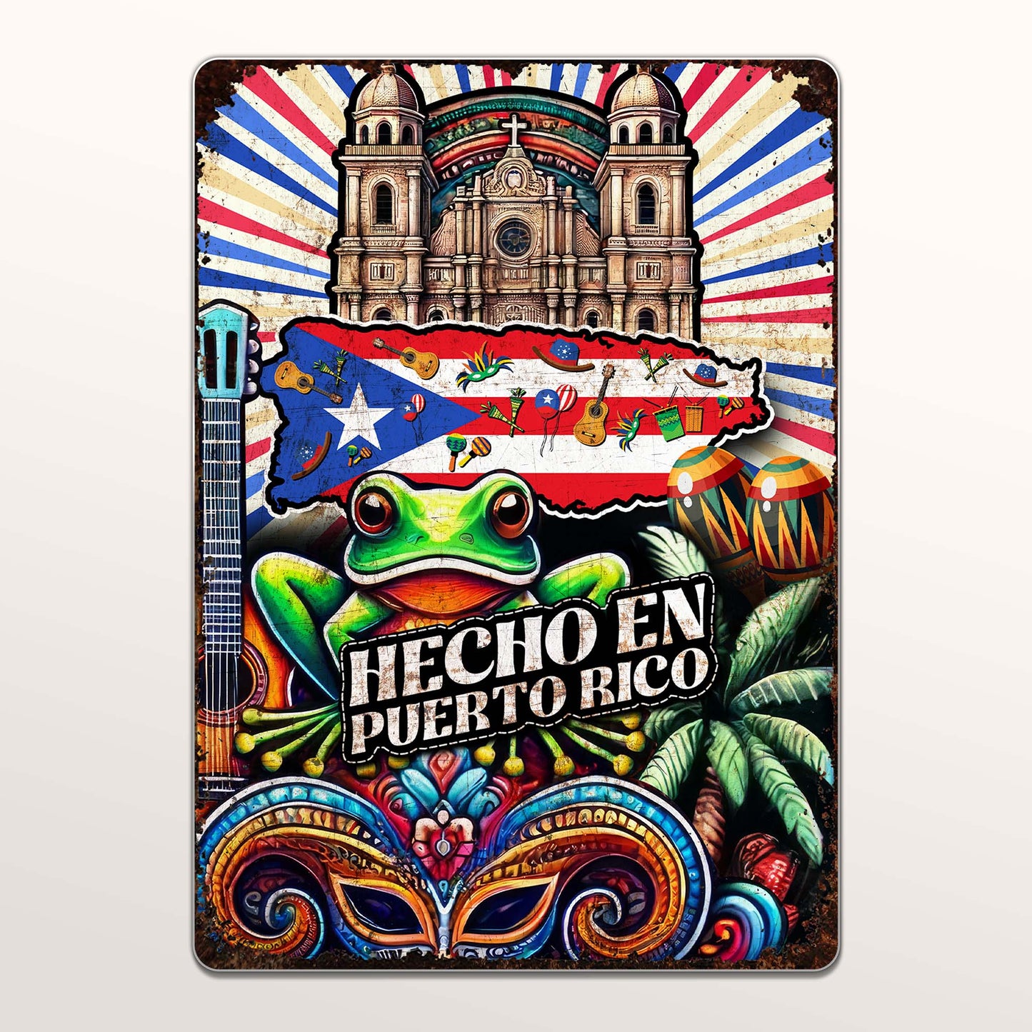 Hecho En Puerto Rico, Vibrant and Cultural Icons