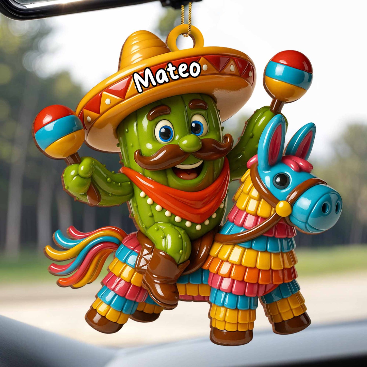 Celebrate Vibrant Mexican Folklore With Cactus And Piñata