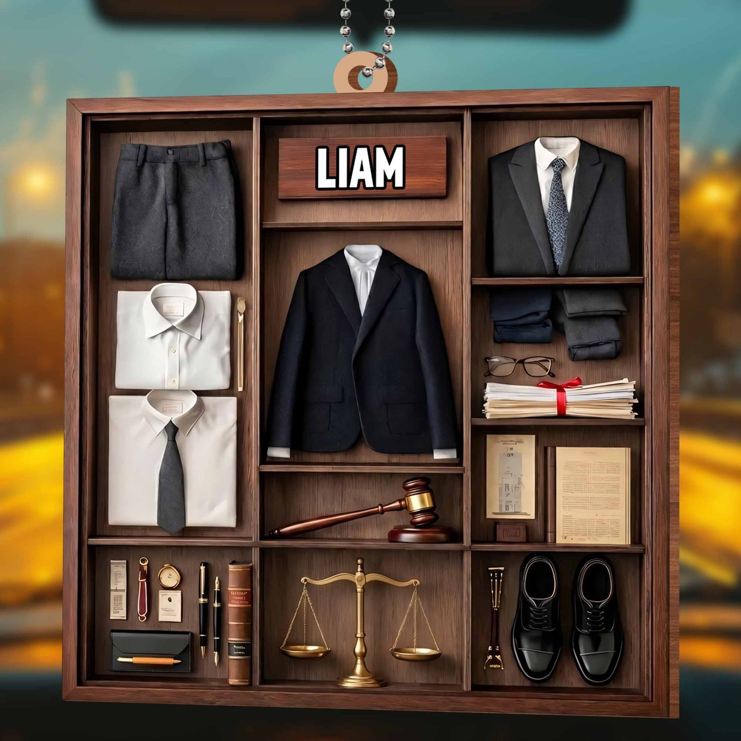 Celebrate Achievement With Legal Themed Ornament