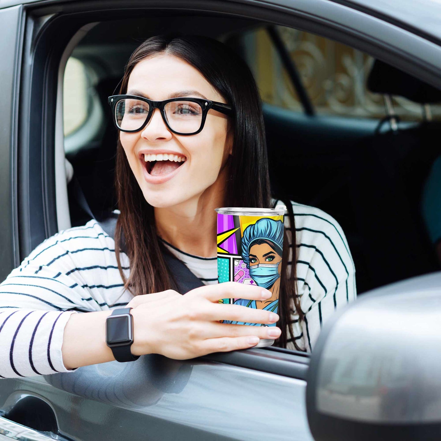 Custom Name And Title "I'm A Mom And..." - Personalized Stainless Steel Tumbler 20oz 30oz - MM01TB