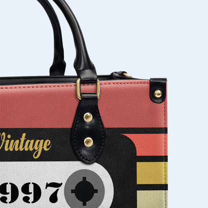 Vintage Limited Edition - Bespoke Leather Handbag - MM08V