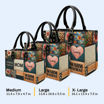 Mom - Bespoke Leather Handbag - MM13