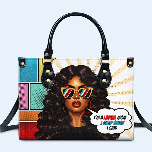 Latina Mom - Bespoke Leather Handbag - MM20
