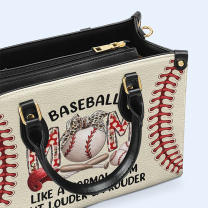 Baseball Mom - Bespoke Leather Handbag - MM29