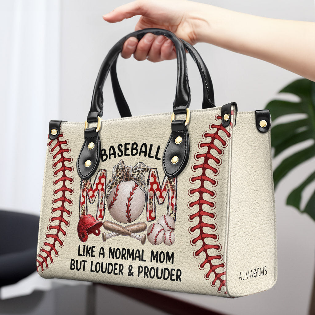 Baseball Mom - Bespoke Leather Handbag - MM29