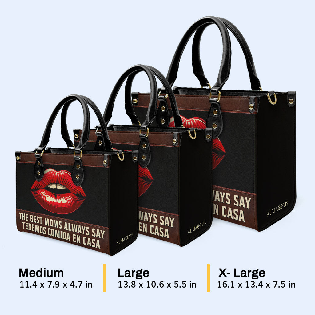 The Best Moms - Bespoke Leather Handbag - MM31