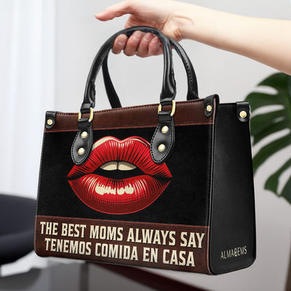 The Best Moms - Bespoke Leather Handbag - MM31