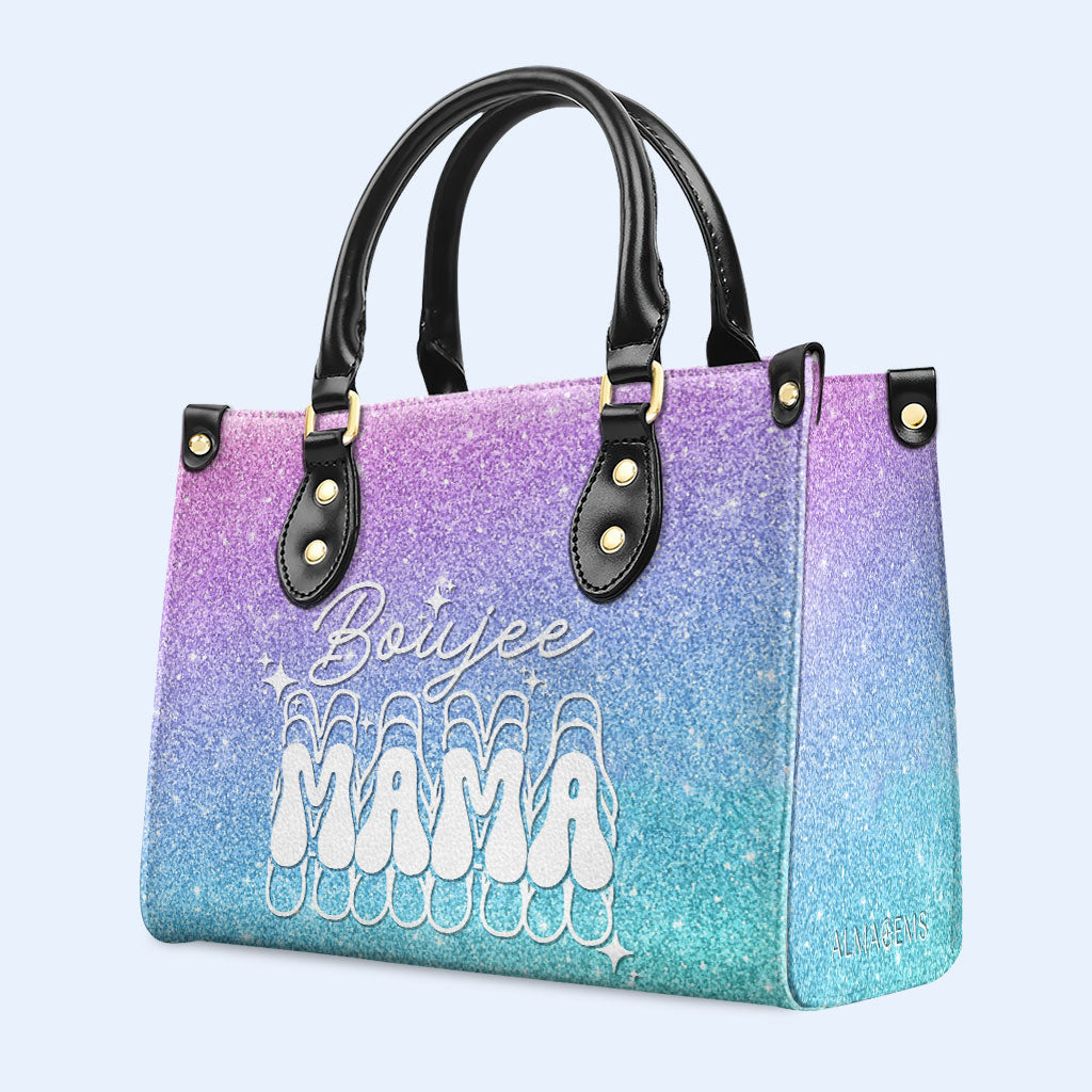 Boujee Mama - Bolso de mano de cuero personalizado - MM47