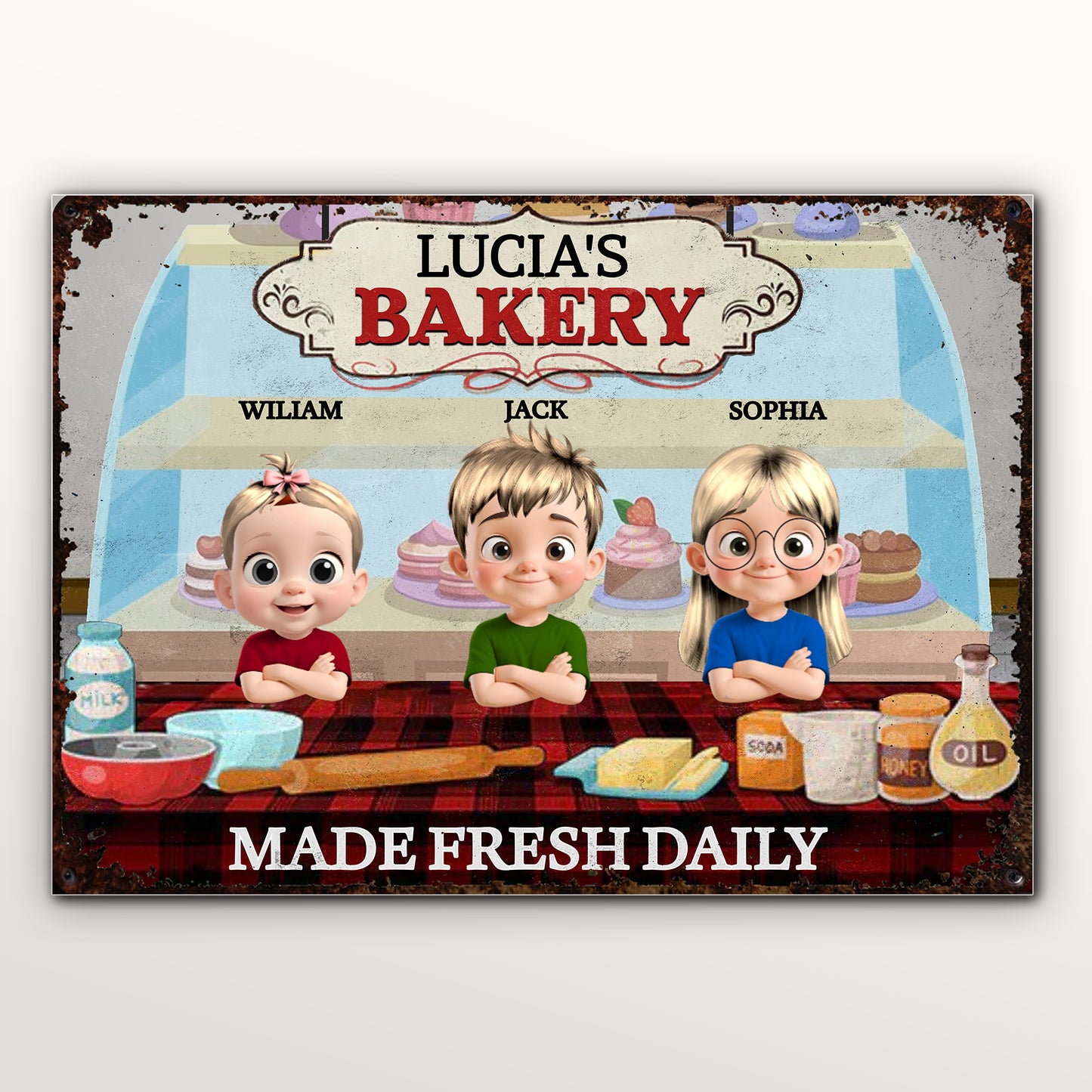 Made Fresh Daily, Bakery And Pastries Theme