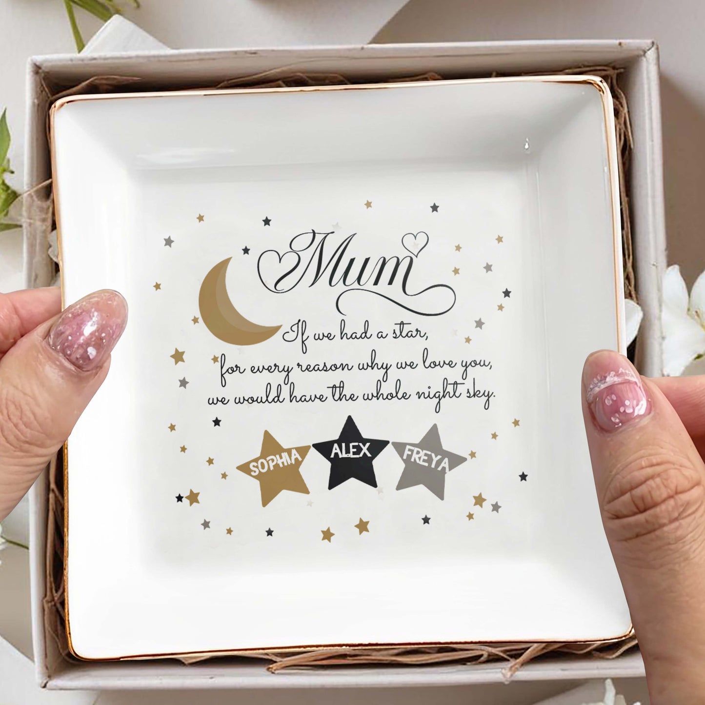 Whole Night Sky Stars And Moon Love Message