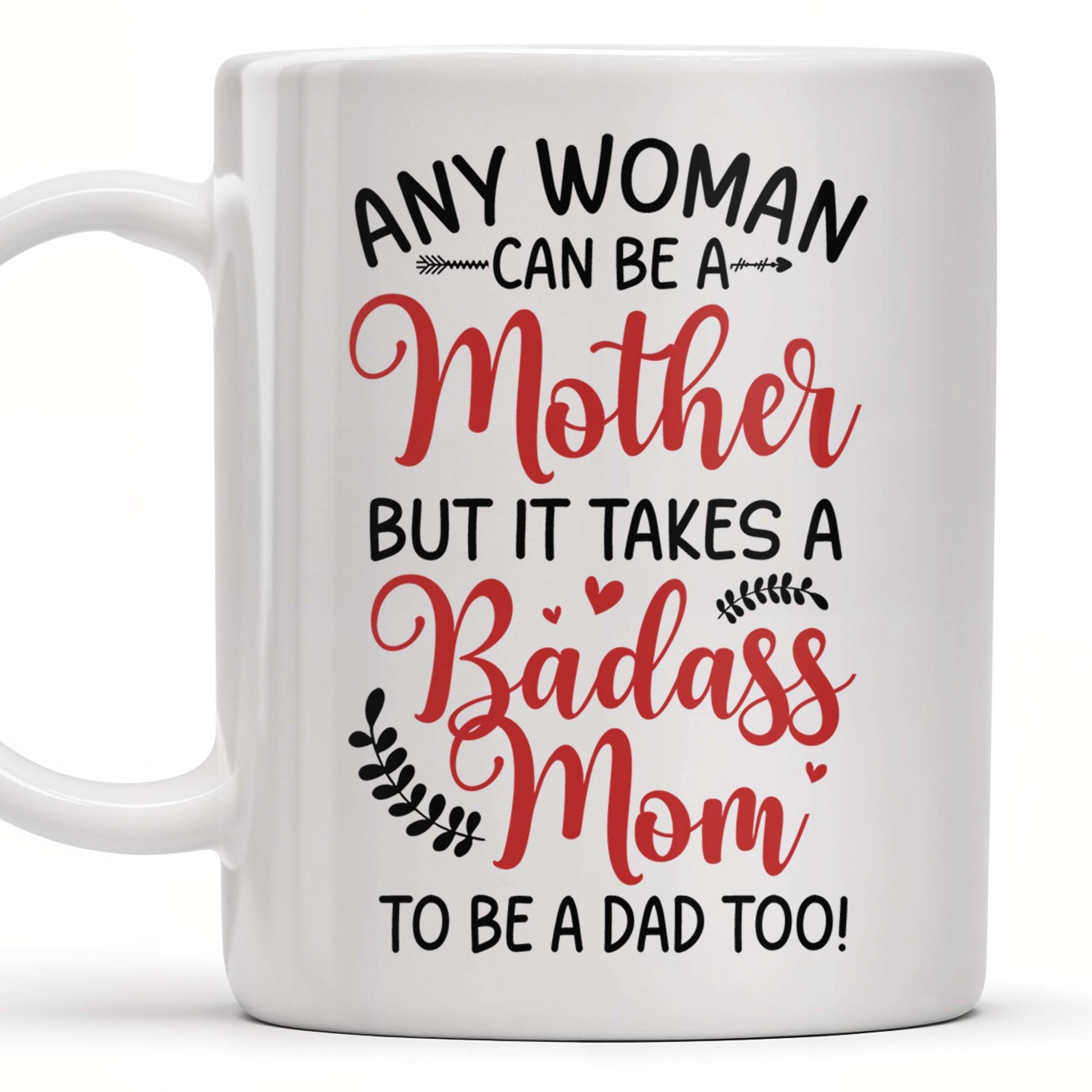 To My Single Mom, Happy Mother's Day, Two Women, Leopard Print