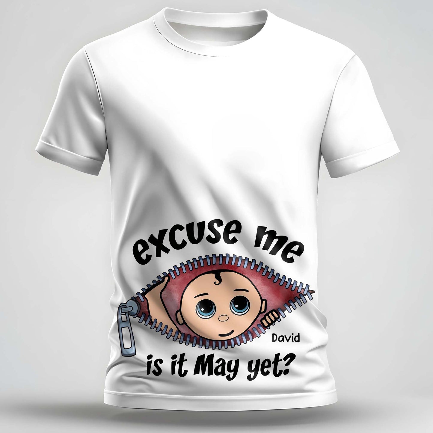 Excuse Me, Is It May Yet? Zipper and Baby Face