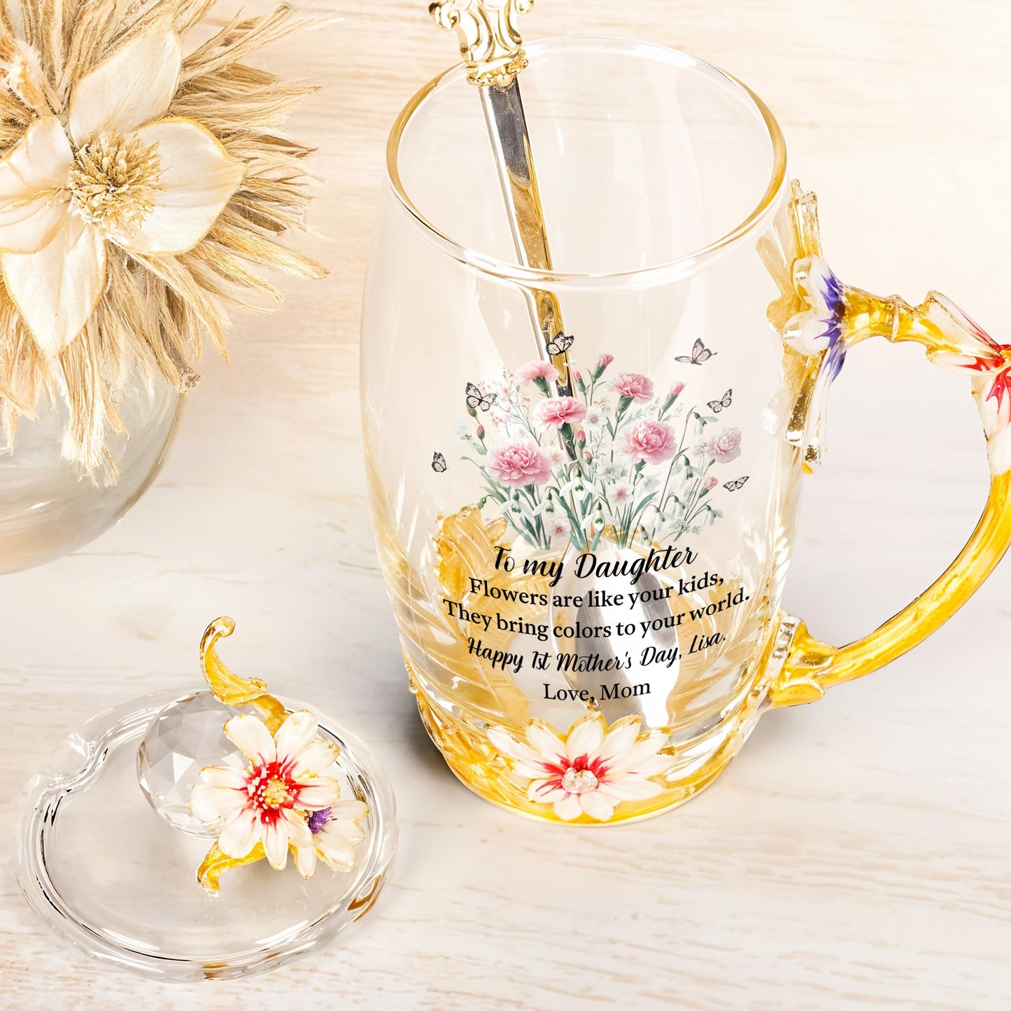 To My Daughter, Flowers Are Like Your Kids, Flowers and Butterflies