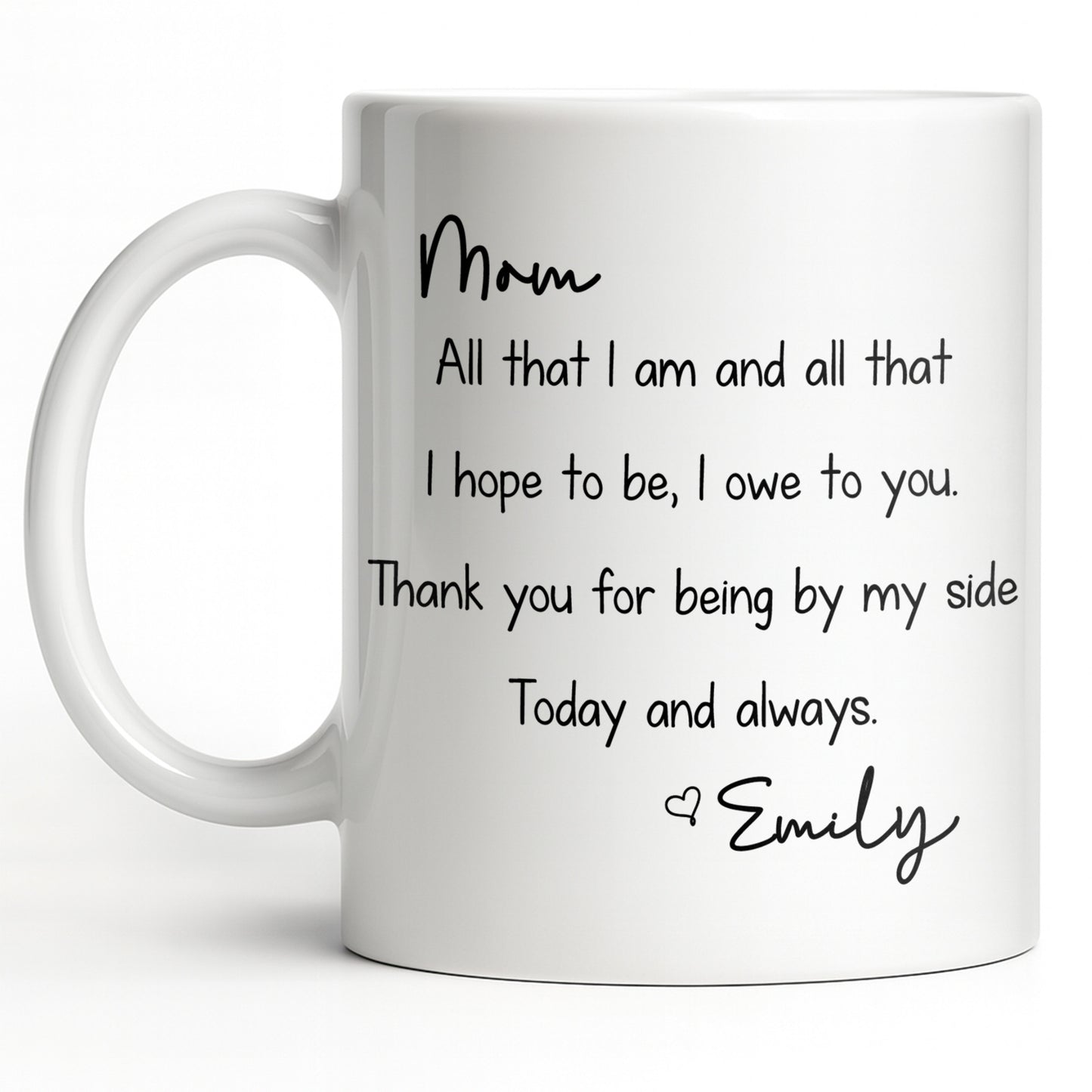 Mom, All That I Am And All That I Hope To Be