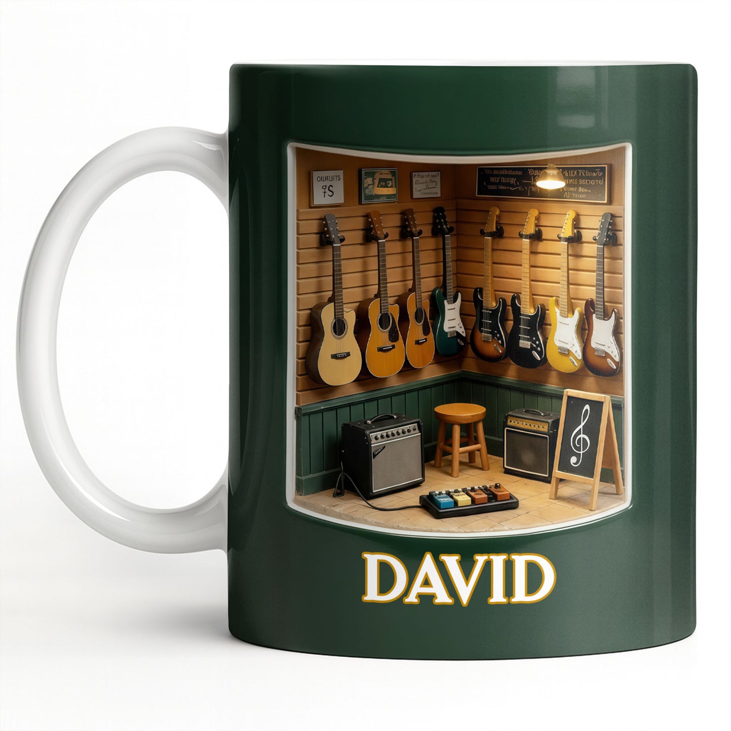 Music Is Life With Collection Of Guitars And Music Room Design