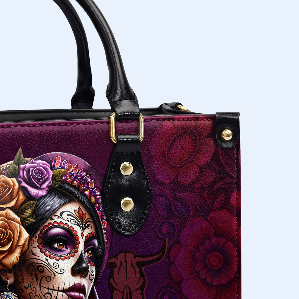 Texas Chica - Personalized Leather Handbag - MX05