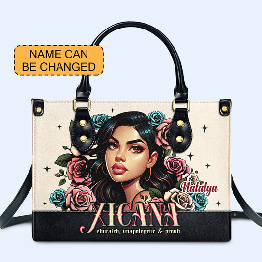 Xicana - Personalized Leather Handbag - MX09