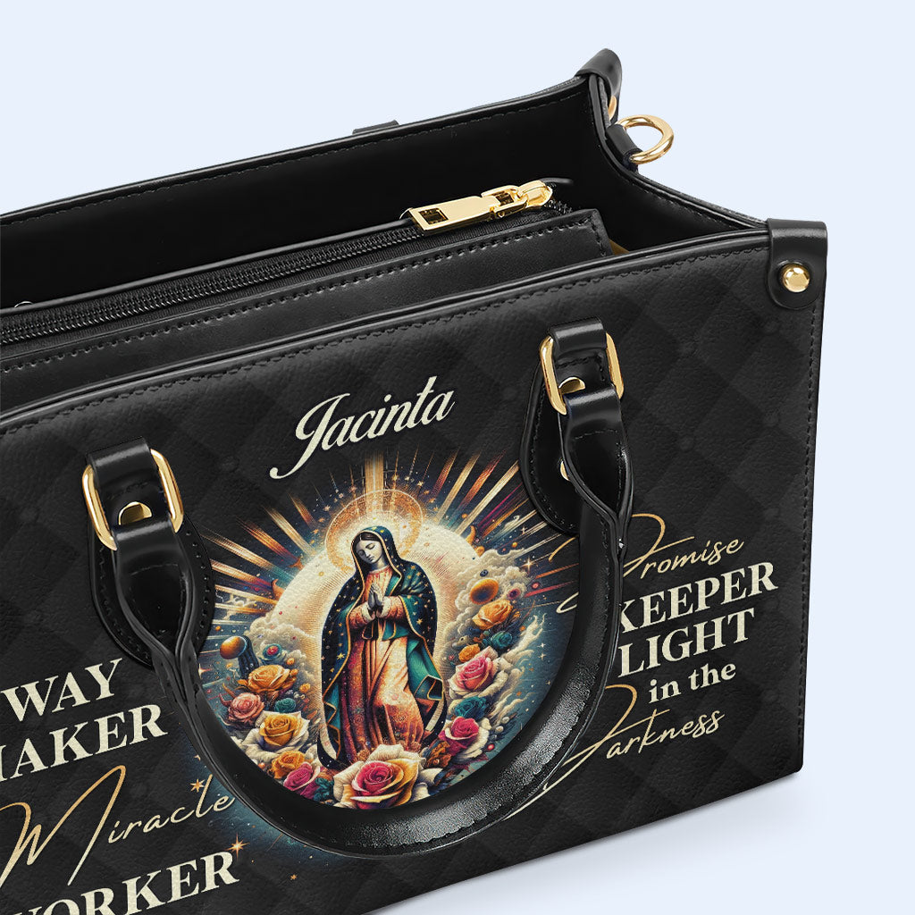 Way Maker - Personalized Leather Handbag - MX19