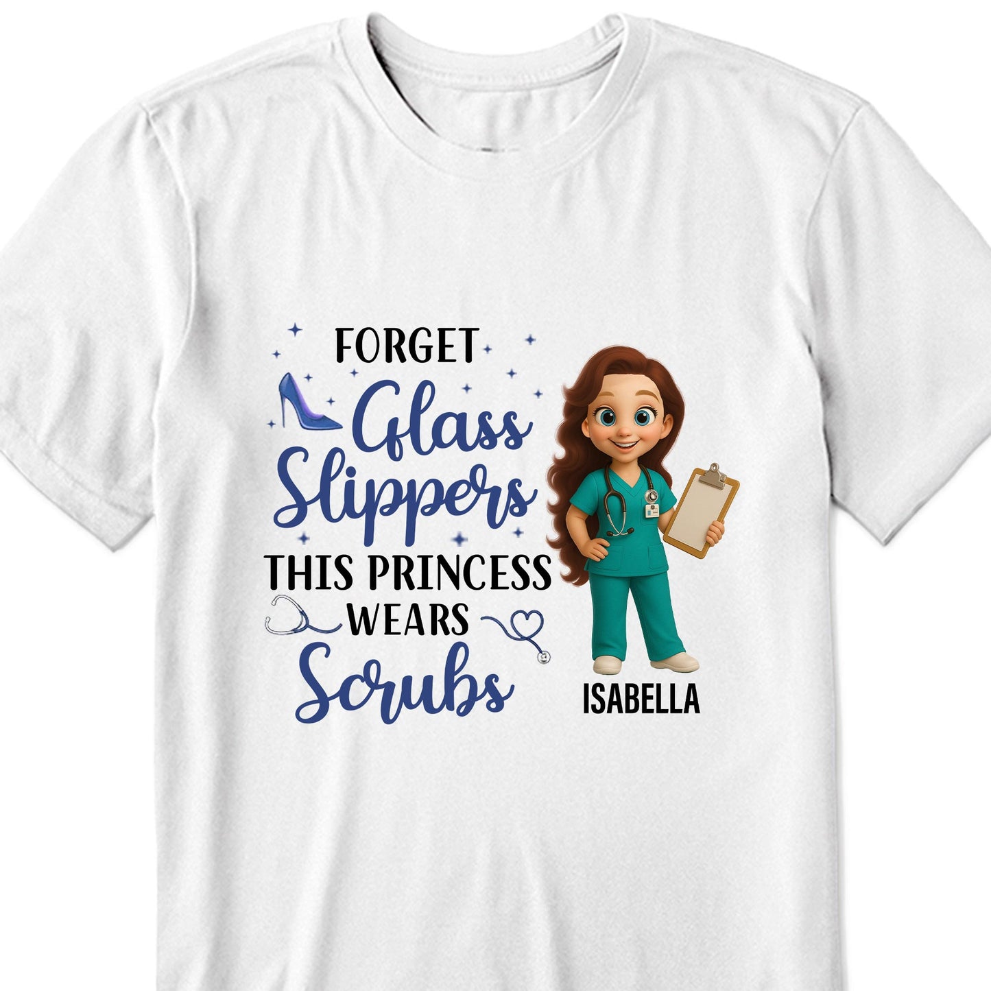 Forget Glass Slippers This Princess Wears Scrubs, Princess and Scrubs